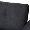 Baxton Studio Lianna Modern Dark Grey Upholstered Sectional Sofa 143-8760 - alternate 7